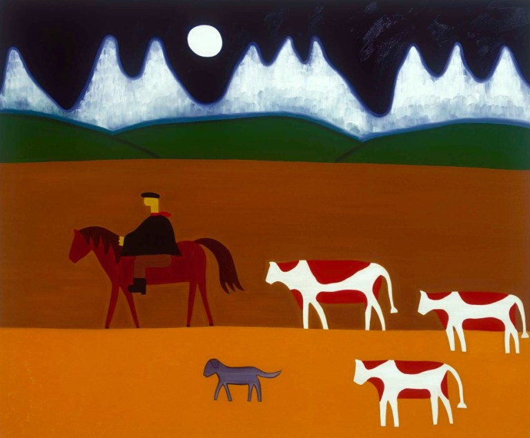 The Gaucho and his Cattle by Cristina Rodriguez (Colombia)